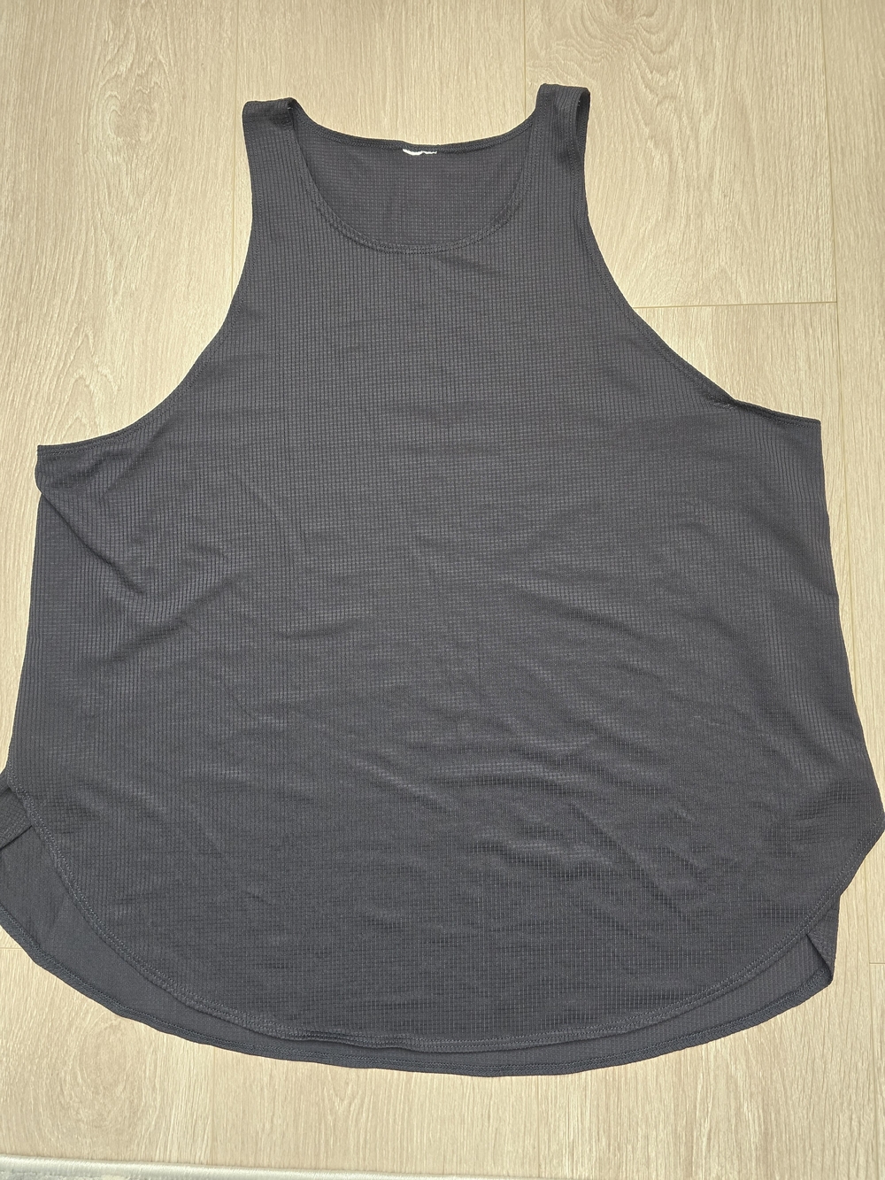 Fabletics Women's Charcoal Racerback Tank Size M Relaxed Top Sport
